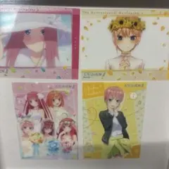 五等分の花嫁∬クリアカード 4枚セットのサムネイル