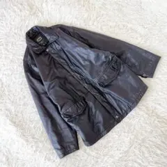 《STEEL SPORT》 (L) レザーコート 牛革 韓国製 ハードスタイル