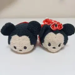 ディズニー ツムツム ぬいぐるみ ミッキー ミニー 2点セット