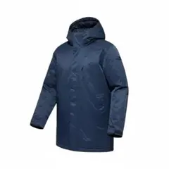 ノースフェイス ロングダウンコート ホワイトレーベル ネイビー