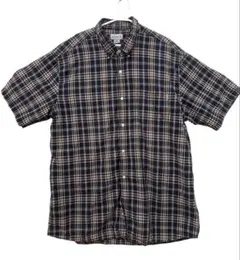 Carhartt チェック柄 半袖シャツ 2XL