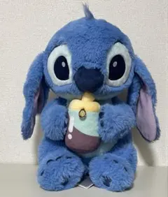 ディズニー スティッチ クリスマス サンタ ぬいぐるみ - メルカリ