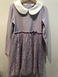 エニィファム　anyFAM 140 花柄　ワンピース