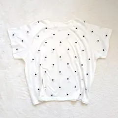 しまむら BLue Strive Tシャツ ホワイト 白 ハート刺繍