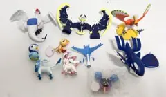ポケモン モンコレフィギュアセット 9体　ニンフィア　グレイシア　ヒコザルなど
