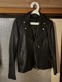 【限定セール価格】STUDIOUS ダブルライダースジャケット size2 羊革