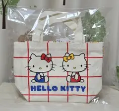 【未開封】ハローキティ ワンズテラス限定 ミニトート キティ×ミミィ