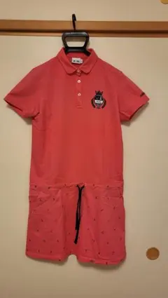 アディダス　ゴルフレディース ワンピース ピンク