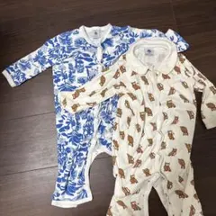 ロンパース・カバーオール 2着セット 12ヶ月　74m