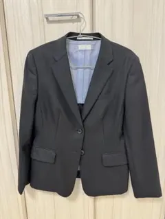 【美品】KONAKAシャワースーツ　黒 リクルートスーツ 15AR レディース