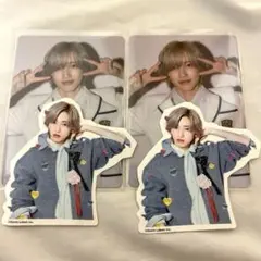 なにわ男子 HARD WORK ファミクラストア盤 道枝駿佑 トレカ＆ステッカー