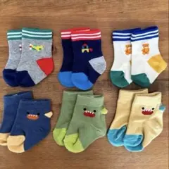 【西松屋・新品未使用品】ベビー靴下 6足セット