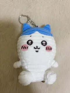 ちいかわ　ハチワレ　ナガノキャラクターズ　ぬいぐるみ マスコット キーホルダー