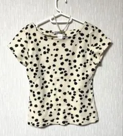 BYE-BYE ダルメシアン柄 半袖Tシャツのサムネイル