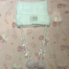 ディズニー マリーちゃん　ファー　ニット キャラクター　帽子