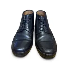 LOUIS VUITTON レースアップブーツ ブラック レザー 36 1/2