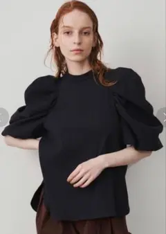 Liten リテン Sculpture form pullover ブラック - メルカリ