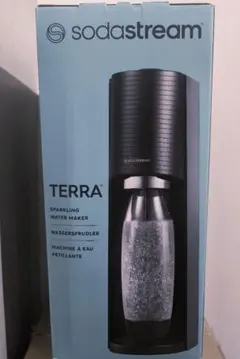 新品未開封】ソーダストリーム TERRA 炭酸水メーカー ブラック - メルカリ