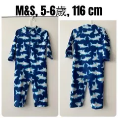M&S サメ柄水着 116 cm 5-6歳