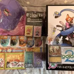 ズートピア2 ハッピーくじ　A賞　ポスターフィギュア　B賞 D賞 他おまけ付き
