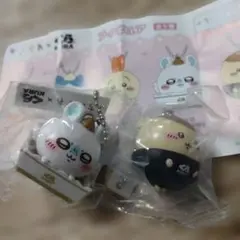 ちいかわ✕くら寿司 フィギュア キーホルダー 2個セット