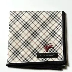 新品未使用　BURBERRY ハンカチ　ノバチェック