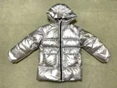 キッズ　GAP KIDS シルバー ダウンコート　120 Sサイズ