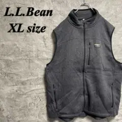 L.L.Bean エルエルビーン　ベスト　極美品　ワンポイント ロゴ刺繍　XL