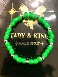 ★極上玉 TADY&KING タディアンドキング ホワイトハーツ ブレスレット ☆極上玉 TADY&KING タディアンドキング ホワイトハーツ ブレスレット