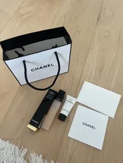 シャネル ユイル ア オングル 11ml ショッパー、サンプル、メッセージカード