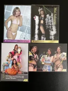 マリーゴールド トレカ 女子プロレスカード BIKINI 桜井 MARIGOLD