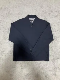 ネイビー ジッパー付き カジュアルジャケット