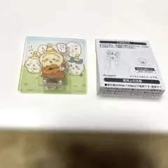 ちいかわ 3人　アクリルシーンクリップ ビスケット うさぎお祝いソング