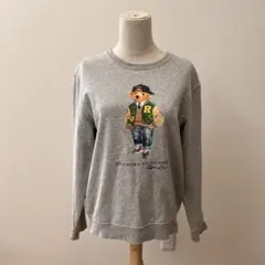 ポロラルフローレン　ポロベア　スウェットトレーナー　グレー　L(14-16)