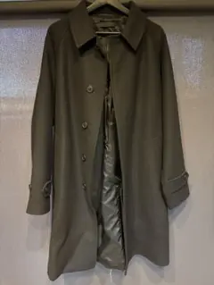 ユニクロ +J ウールブレンドオーバーサイズピーコート/オリーブ/サイズ
