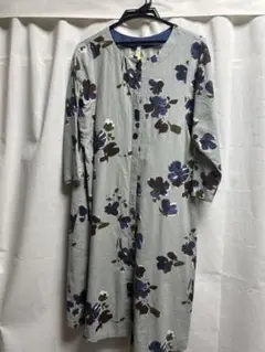 fontana grande 花柄ワンピース　コットン100%