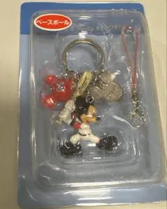 東京ディズニーリゾート ミッキーマウス キーチェーン　ベースボール