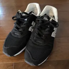 New Balance 373黒　ユニセックス　スニーカー 25cm