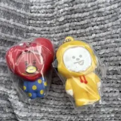 bt21 フォトフレームマスコット タタとチミー