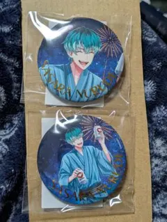 ヒプノシスマイク　オンラインくじ　缶バッジ　白膠木簓