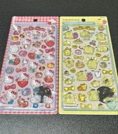 【正規品】ボンボンドロップシール(ポムポムプリン・ハローキティ)2点セット