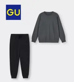 GU ソフトスウェットセット 長袖 & ロングパンツ Sサイズ