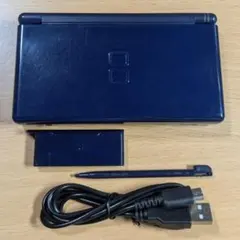 ニンテンドー DS Lite エナメルネイビー 本体 付属品　414