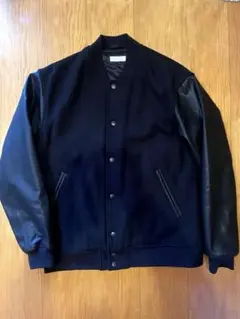 【極美品】スタジャン ウール レザー