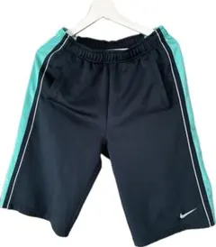 Nike Dri-FIT ハーフパンツ L ネイビー/ターコイズ