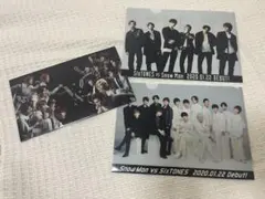 SixTONES vs Snow Man クリアファイル 3枚セット