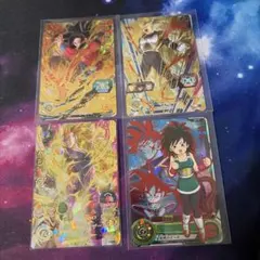 ドラゴンボールカード4枚セット