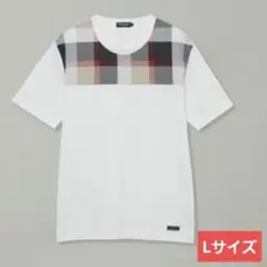 L◇ブラックレーベル・クレストブリッジ◇パネルチェックカノコTシャツのサムネイル