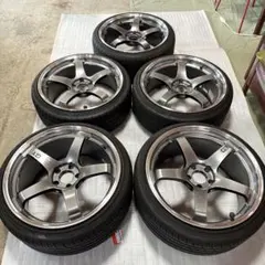 A-TECH MONOBLOCK 17インチ 8J 114.3 2本 - メルカリ