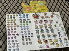 クレヨンしんちゃんとたまごっちシール